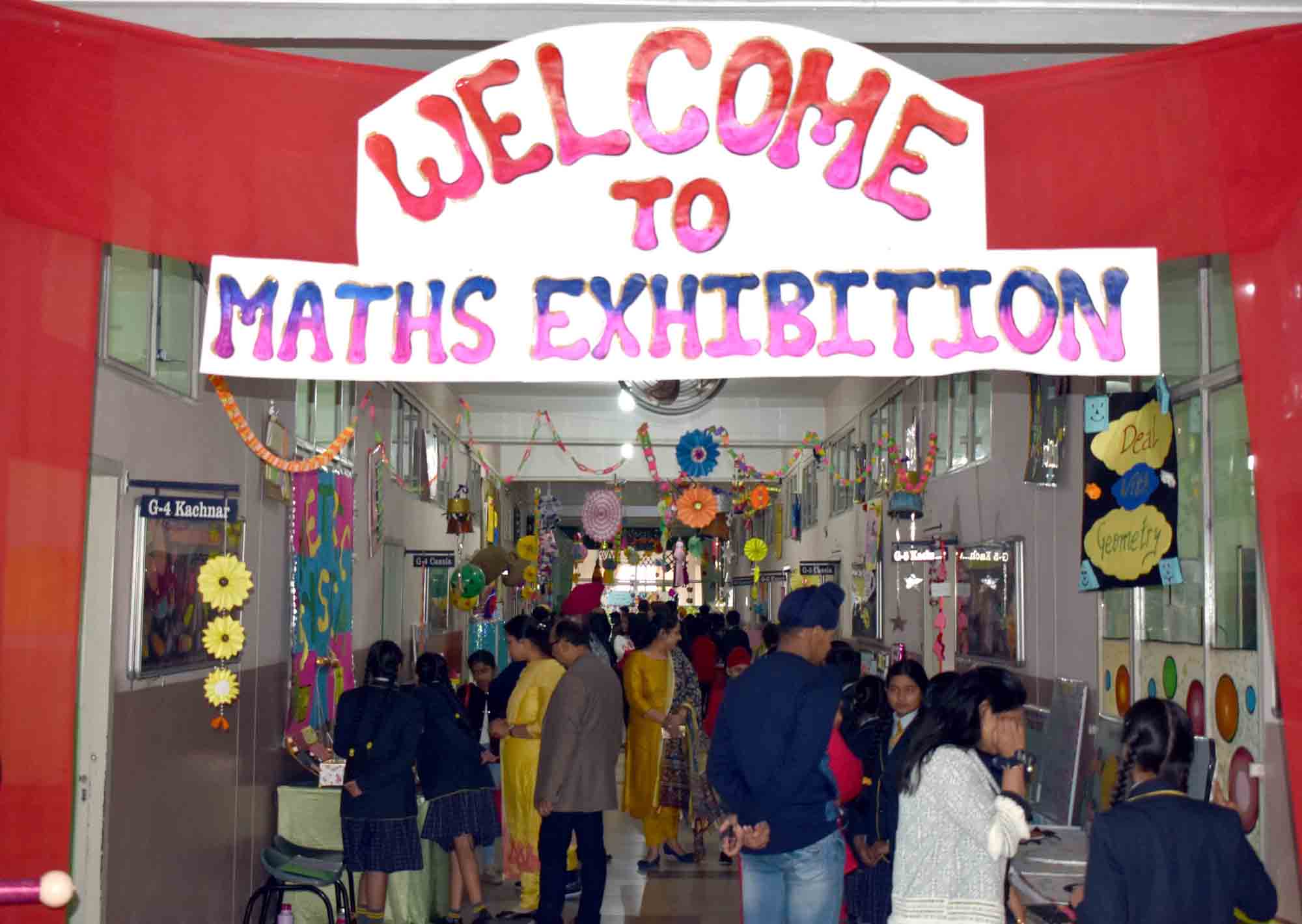 Maths Exhibition Conducted By Grade 4/5 Mathematicians