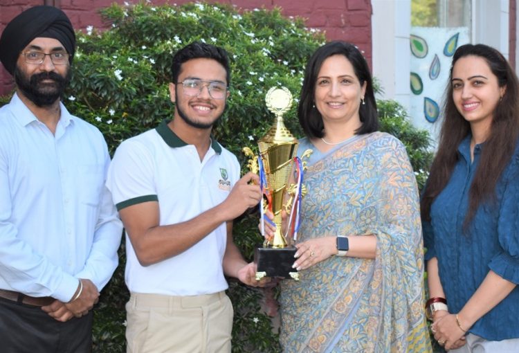 First Position in Jalandhar Sahodaya Online Research and Paper Presentation Competition
