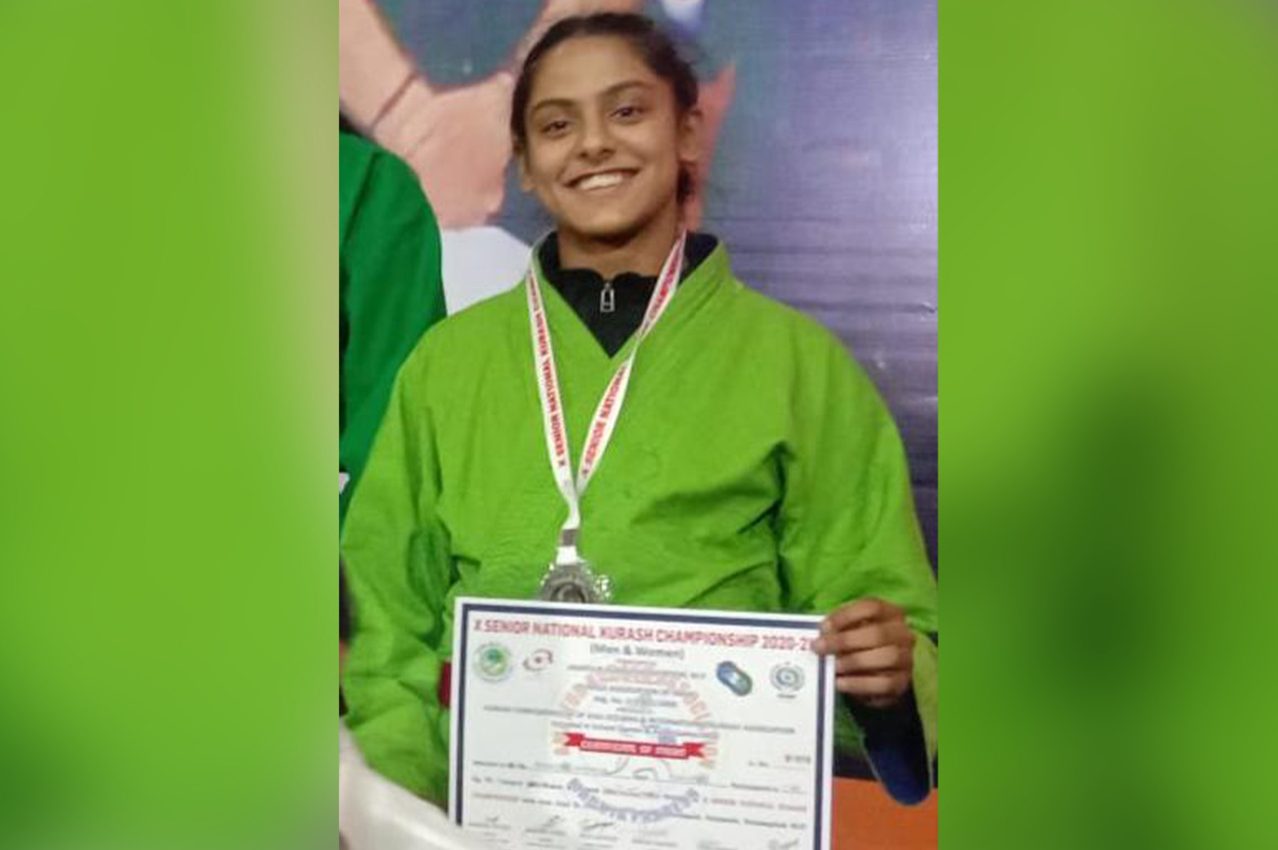 Akshita Sharma Secured 2nd Position at Senior National Kurash Championship 2021-2022