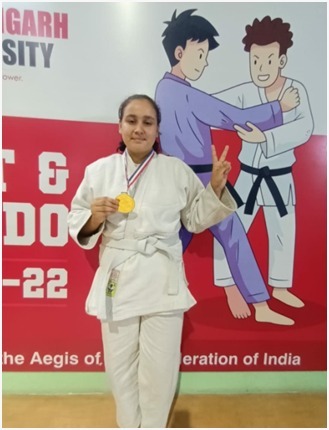 Gold in Sub–Junior National Judo Championship