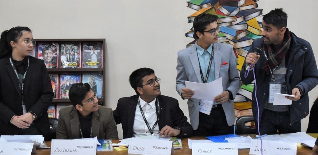 Woodland Overseas School Model United Nations Event | Day -2
