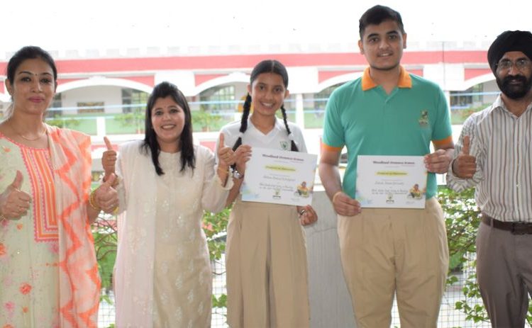 Woodlander Seizes Best State Level Achievement at ‘SAKSHAM’ National Competition-2021