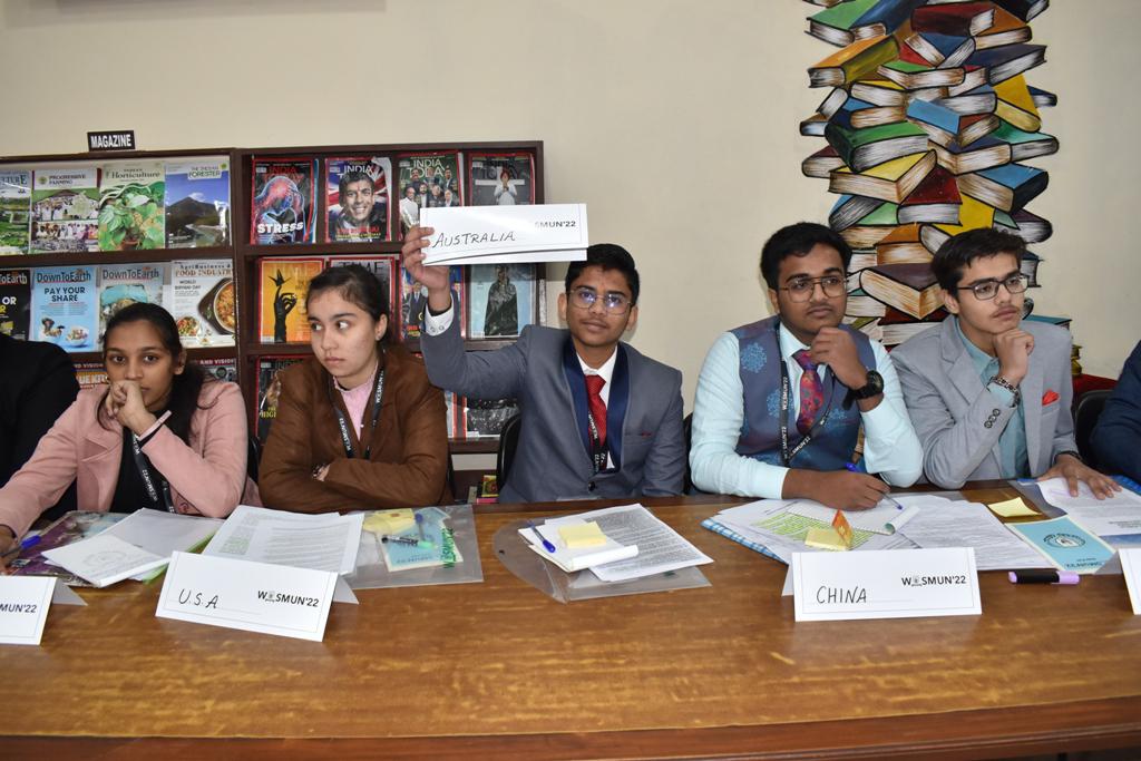 Woodland Overseas School Model United Nations Event