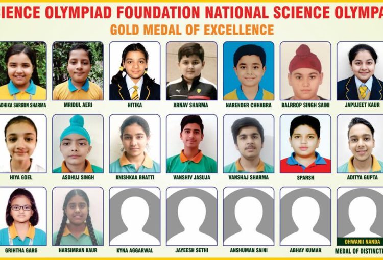 20 Woodlanders Won Gold Medal of Excellence and 01 Woodlander Bagged Medal of Distinction in SOF National Science Olympiad