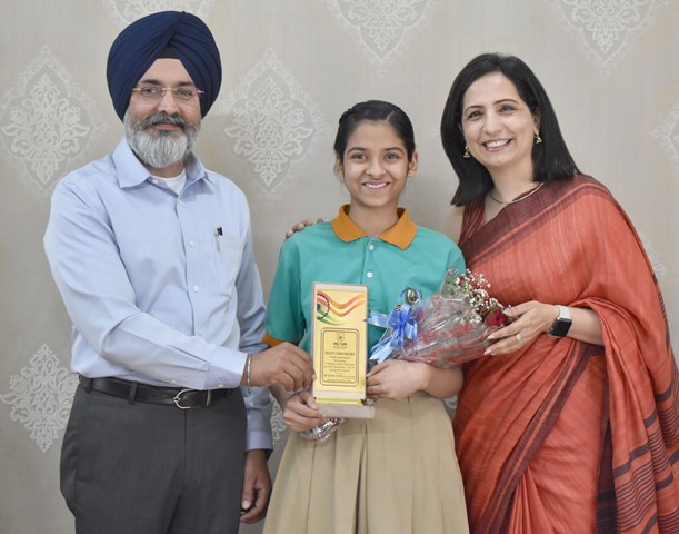 District Topper in G-10 Examination