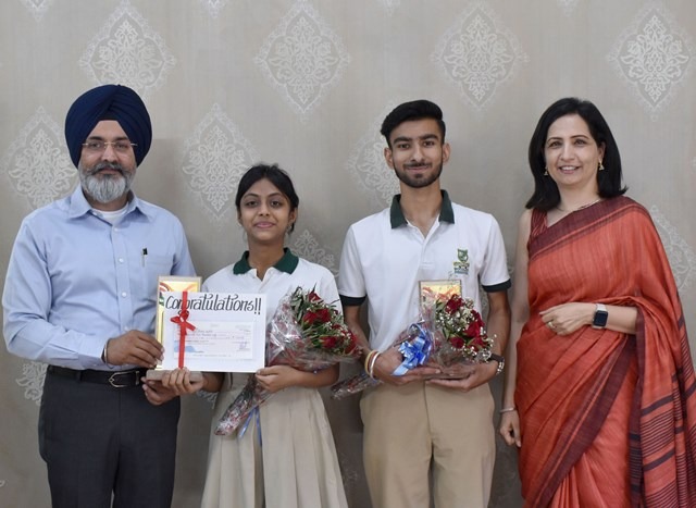 Meritorious District Toppers of G-12 (Commerce and Science Stream)