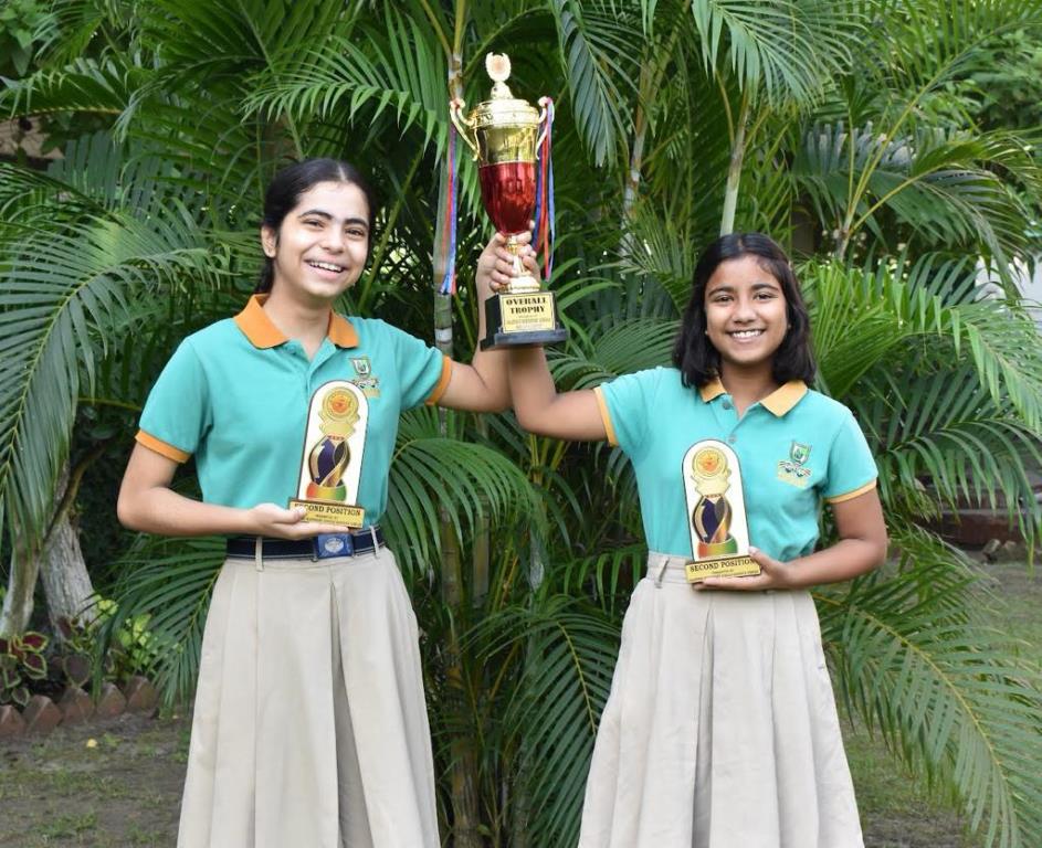 Overall Trophy in Jalandhar Sahodaya Hindi Debate Competition