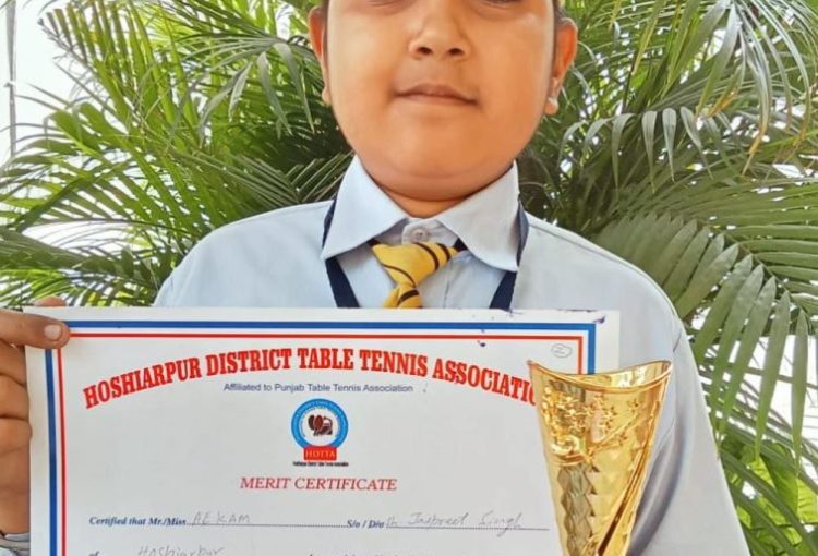 District Table Tennis Championship